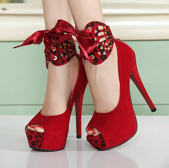 Cód. OP109 - Open Toe Tornozeleira Animal Print
